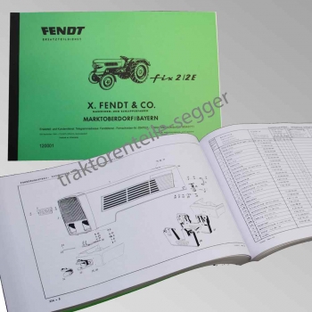Ersatzteilliste Fendt Fix 2 / 2E / 120001