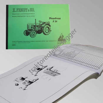 Ersatzteilliste Fendt Dieselross F24 / 24001