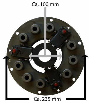 Kupplung Schlüter AS 15 ASL 160/161