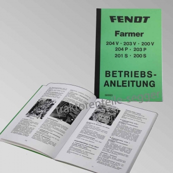 Betriebsanleitung Fendt Farmer 200 Serie / 500003