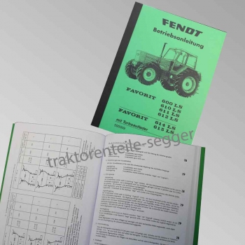 Betriebsanleitung Fendt Favorit 610 LS, 611 LS, 612 LS, 614 LS, 615 LS / 500009