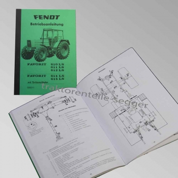 Betriebsanleitung Fendt Favorit 610 LS, 611 LS, 612 LS, 614 LS, 615 LS / 500011