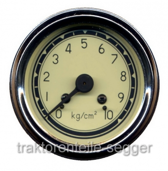 Öldruckmanometer 60 mm mechanisch 0-10 bar 235