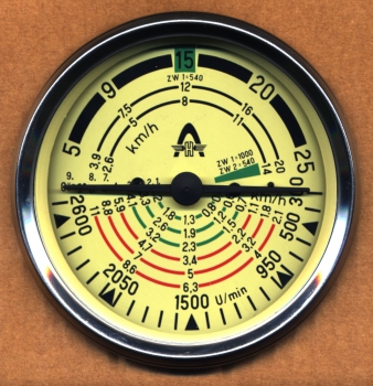 Traktormeter Hanomag 100 mm Granit 500 Granit 501 500E Perfekt 401 Traktor 267