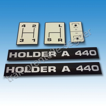 Aufkleber-Satz Holder A 440 5-teilig