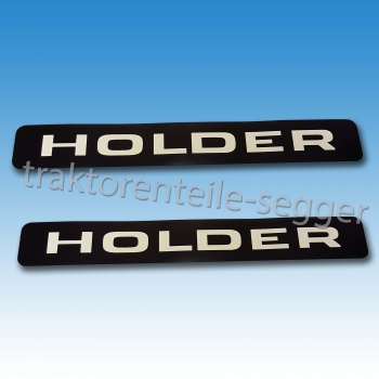 Satz Aufkleber für Motorhaube Holder E14 mit Hatz Motor