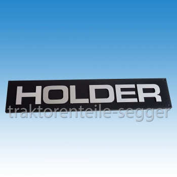 Holder Schriftzug für Kabine hinten Holder C 760 C 770 C 860 C 870