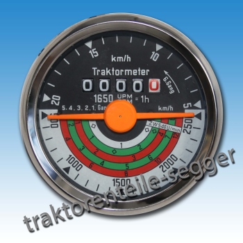 Tacho Drehzahlmesser Kombiinstrument für Deutz D25 D30 30Km//h Traktormeter