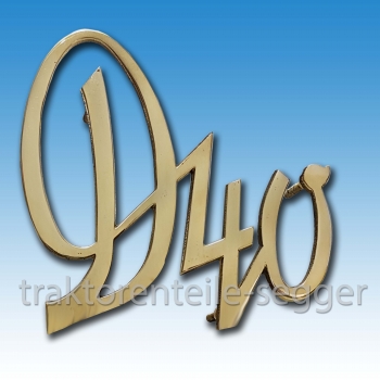 Deutz Emblem Messing D40 D40S D 40