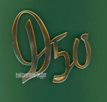 Deutz Emblem Messing D50 D50S  D 50