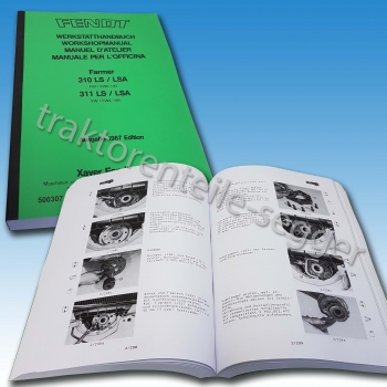 Werkstatthandbuch für Fendt Farmer 310 LS / LSA 311 LS / LSA Ausgabe 1987 500307