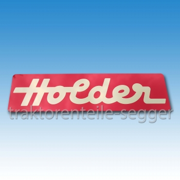 Holder Motorhaubenschild ED II ED 10 EB II BED II A 10 B 10 gelb/rot eloxiert klein