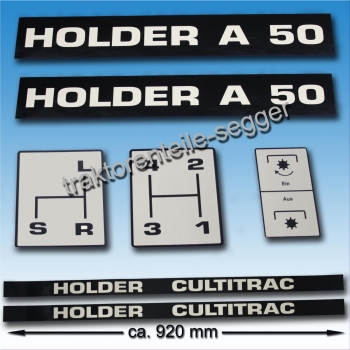 Aufkleber-Satz Holder A 50