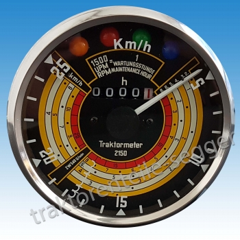 Traktormeter für Deutz rechtsdrehend 115 mm Ø bis 25 km/h