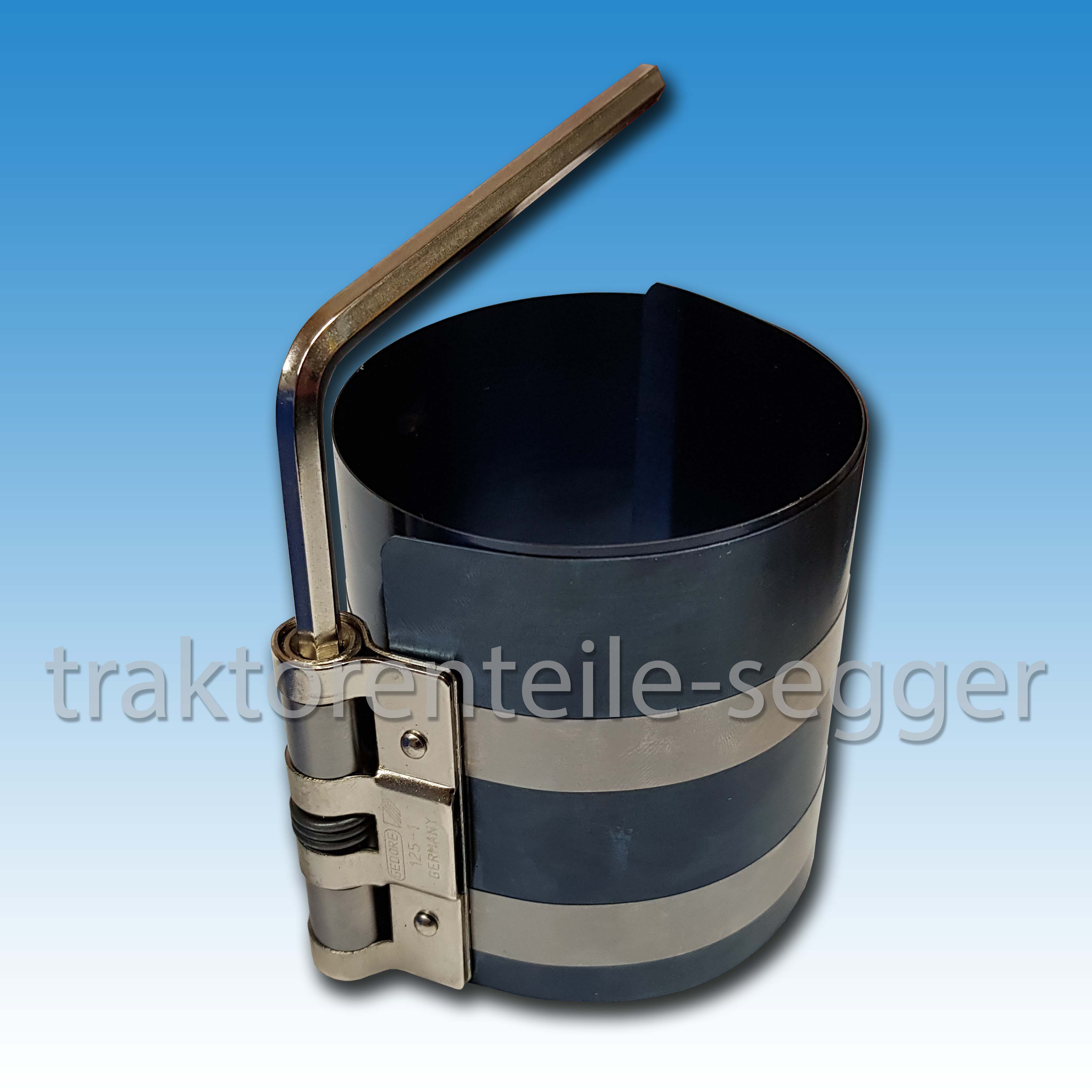 Traktorenteile Segger - Gedore Kolbenring-Spannband für Kolben 57 - 125 mm Ø