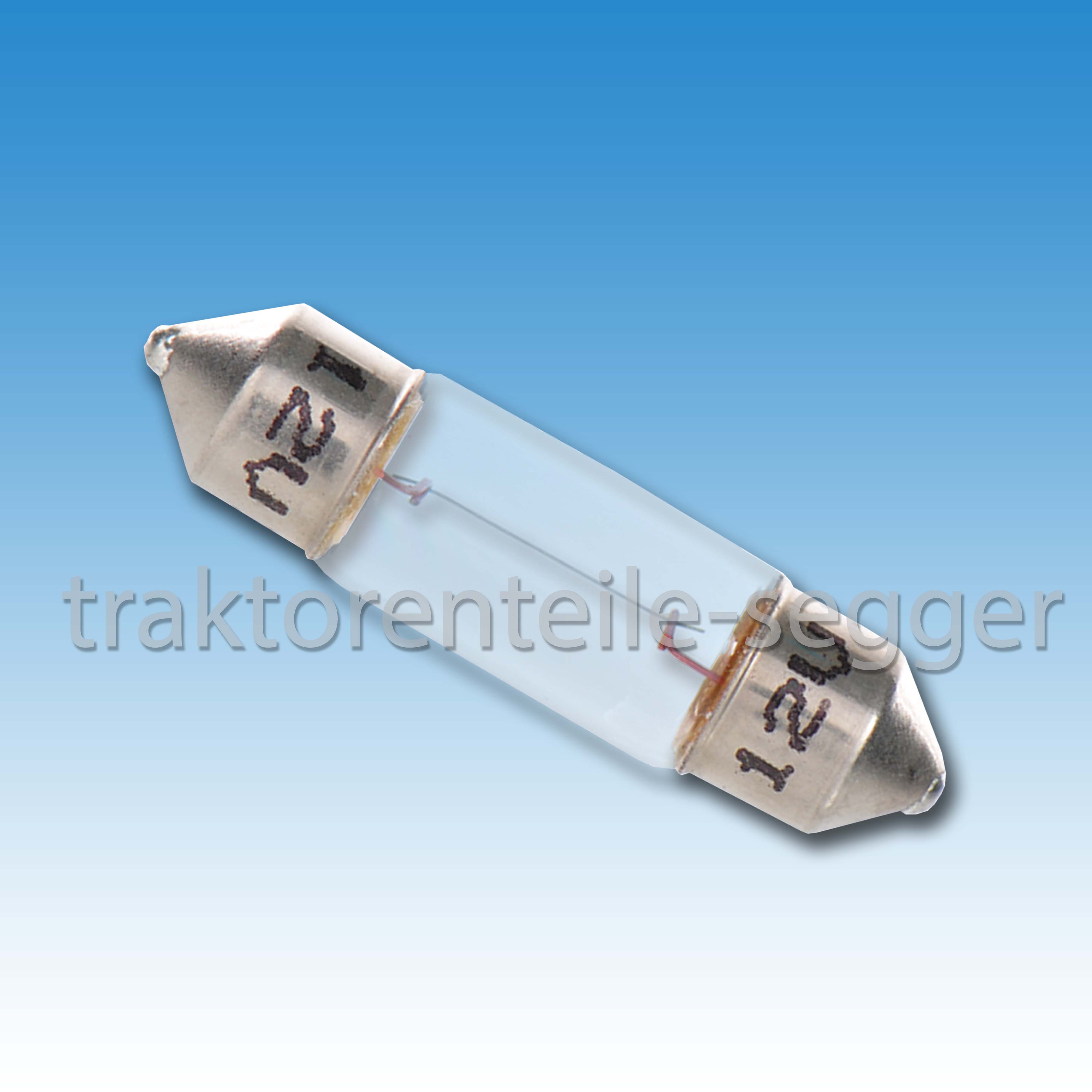 Traktorenteile Segger - Soffitte 12V 5W