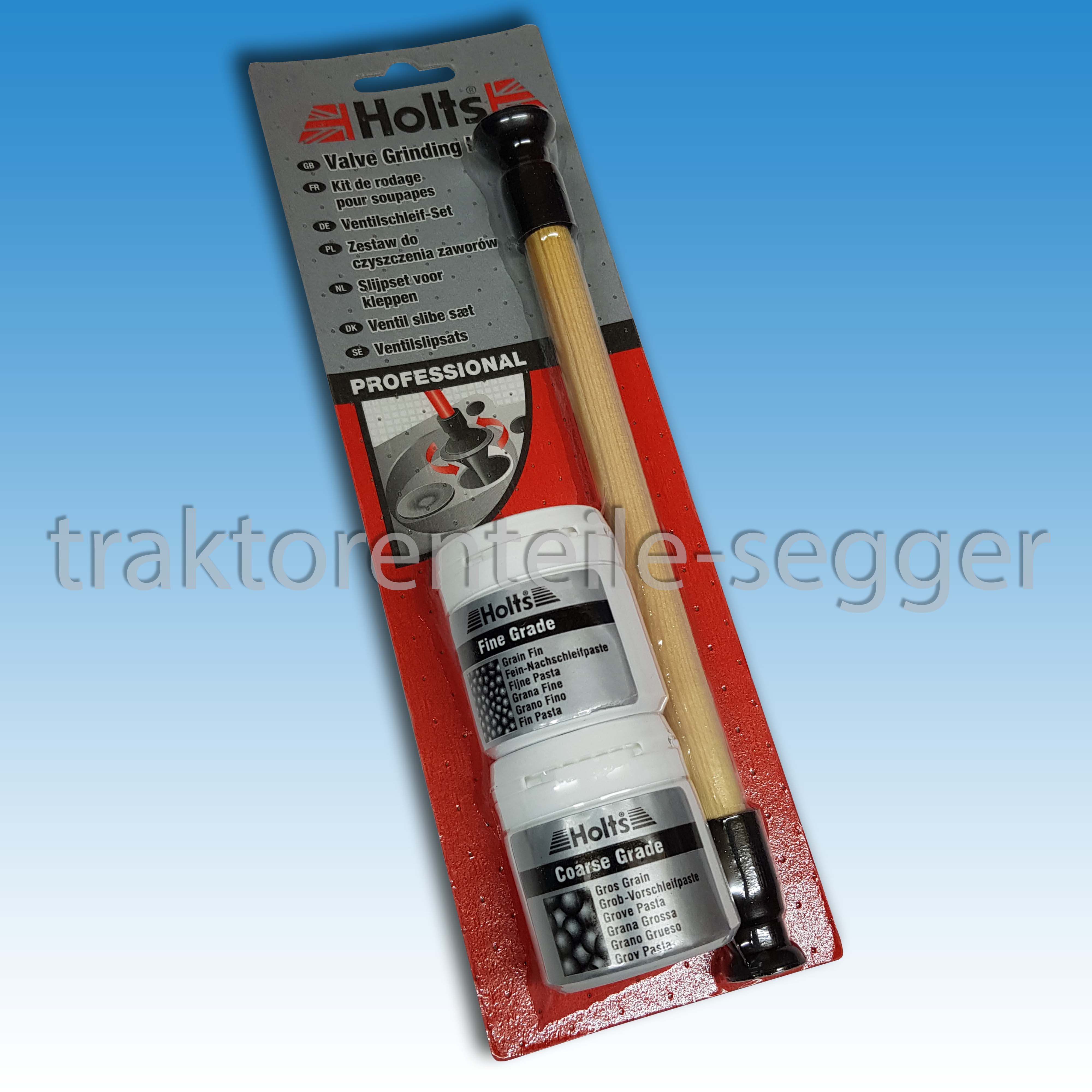 Holts Ventilschleif-Set Ventilschleifpaste Einschleifpaste mit Werkzeug