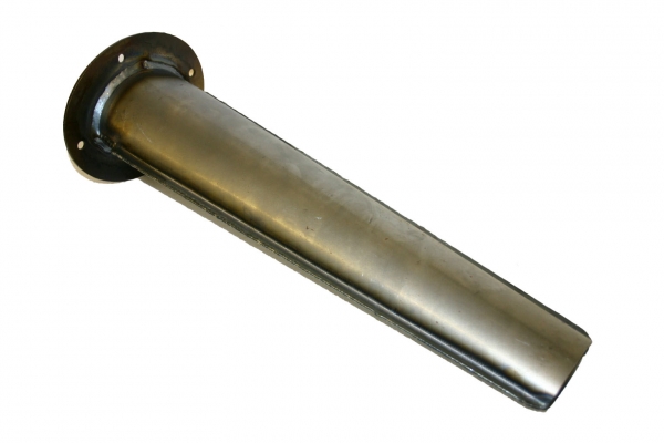 01-T168 Auspuff silber für Hanomag mit 51mm Anschluss 