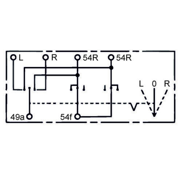 Kombischalter Blinker Zweikreis 2-Kreis Deutz 05 3005 4005 5005 6005 02151940