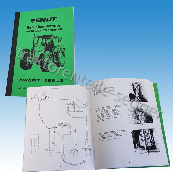 Betriebsanleitung für Fendt Favorit 626 LS Turbomatik / 500046