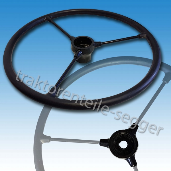 Lenkrad 400,0 mm Ø für Deutz D15 1.Serie, F1L612